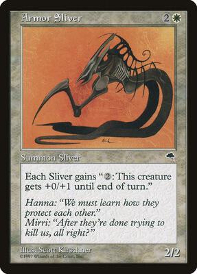 Armor Sliver card from Tempest