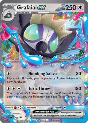 Grafaiai ex - 100 card from SV: Scarlet & Violet Promo Cards
