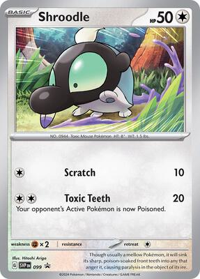 Shroodle - 099 card from SV: Scarlet & Violet Promo Cards