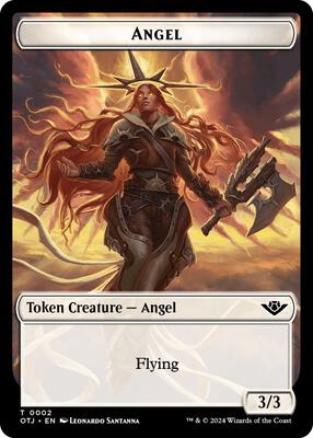 Angel Token card from Outlaws of Thunder Junction