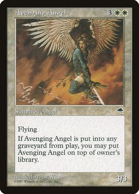 Avenging Angel card from Tempest