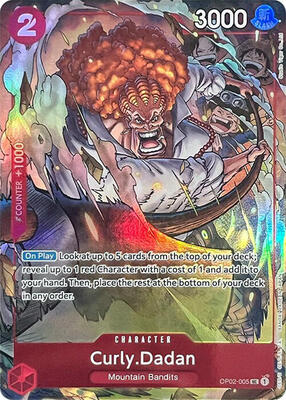 Curly.Dadan (Premium Card Collection -Best Selection Vol. 1-) card from One Piece Promotion Cards