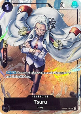 Tsuru (Premium Card Collection -Best Selection Vol. 1-) card from One Piece Promotion Cards
