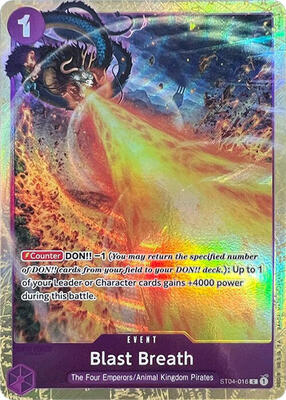 Blast Breath (Premium Card Collection -Best Selection Vol. 1-) card from One Piece Promotion Cards