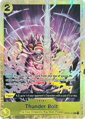 Thunder Bolt (Premium Card Collection -Best Selection Vol. 1-) card from One Piece Promotion Cards