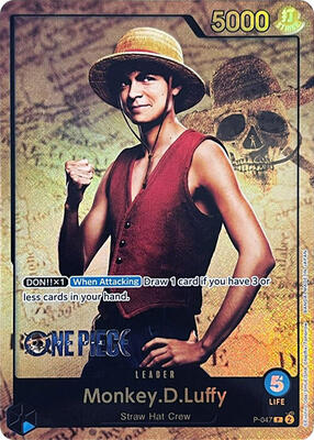 Monkey.D.Luffy (047) (Premium Card Collection -Live Action Edition-) card from One Piece Promotion Cards