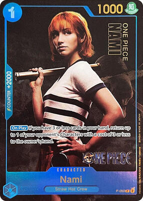 Nami (Premium Card Collection -Live Action Edition-) card from One Piece Promotion Cards