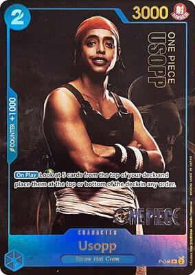 Usopp (Premium Card Collection -Live Action Edition-) card from One Piece Promotion Cards