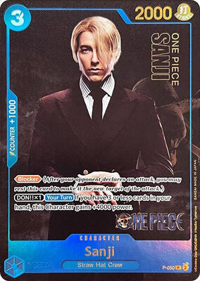 Sanji (Premium Card Collection -Live Action Edition-) card from One Piece Promotion Cards