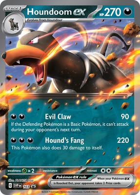 Houndoom ex - 103 card from SV: Scarlet & Violet Promo Cards