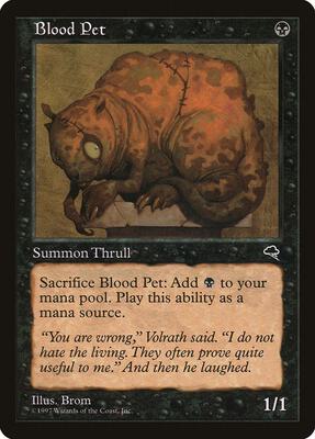 Blood Pet card from Tempest