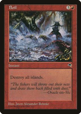 Boil card from Tempest