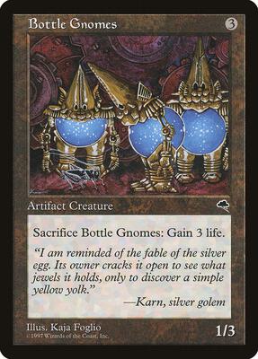 Bottle Gnomes card from Tempest