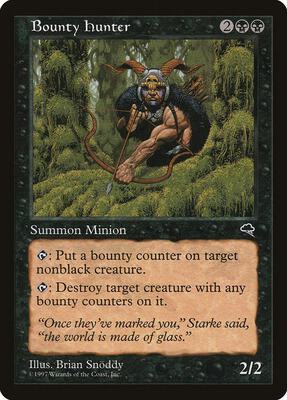 Bounty Hunter card from Tempest