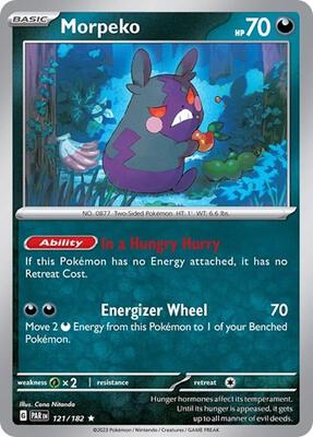 Morpeko - 121/182 card from Deck Exclusives