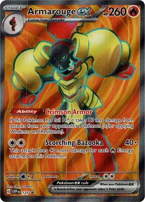 Armarouge ex - 125 card from SV: Scarlet & Violet Promo Cards