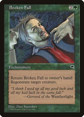 Broken Fall card from Tempest