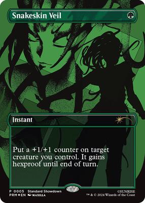 Snakeskin Veil card from Standard Showdown Promos