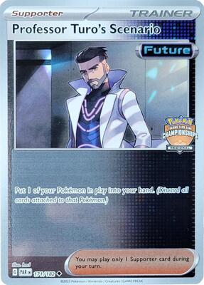 Professor Turo's Scenario (Regional Championship) card from League & Championship Cards