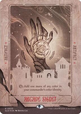 Arcane Signet (0820) card from Secret Lair Drop Series