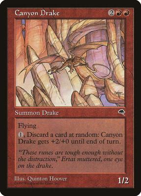 Canyon Drake card from Tempest