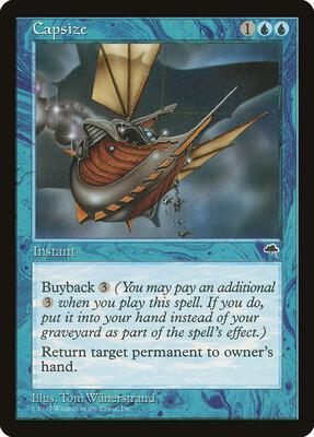 Capsize card from Tempest