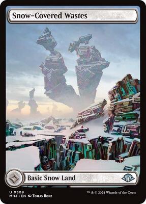 Snow-Covered Wastes (0309) card from Modern Horizons 3