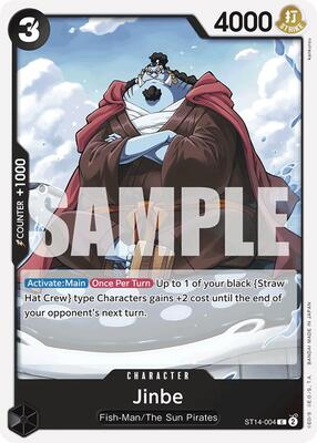 Jinbe card from Starter Deck 14: 3D2Y