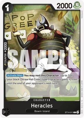 Heracles card from Starter Deck 14: 3D2Y