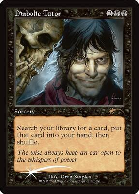 Diabolic Tutor card from WPN & Gateway Promos