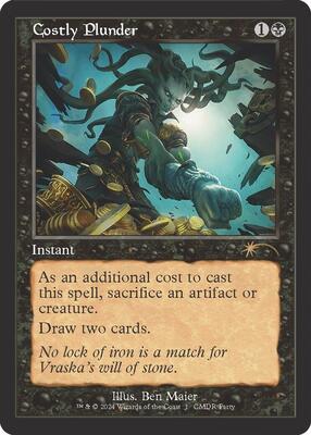 Costly Plunder (Retro Frame) card from WPN & Gateway Promos