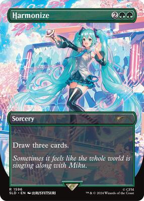 Harmonize (1596) card from Secret Lair Drop Series