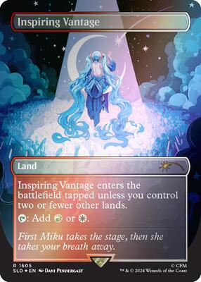 Inspiring Vantage (1605) (Rainbow Foil) card from Secret Lair Drop Series