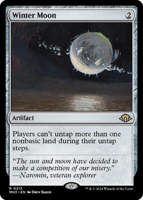 Winter Moon card from Modern Horizons 3
