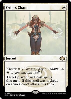 Orim's Chant card from Modern Horizons 3