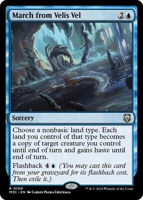 March from Velis Vel card from Commander: Modern Horizons 3