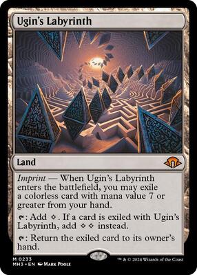 Ugin's Labyrinth card from Modern Horizons 3