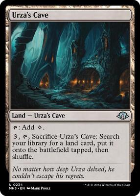 Urza's Cave card from Modern Horizons 3