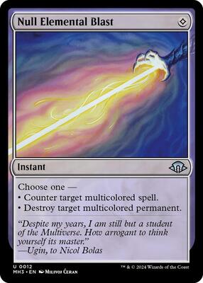 Null Elemental Blast card from Modern Horizons 3