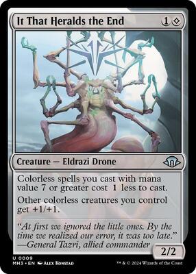 It That Heralds the End card from Modern Horizons 3