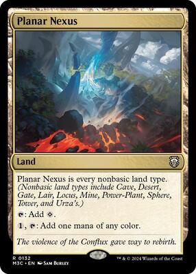 Planar Nexus card from Commander: Modern Horizons 3