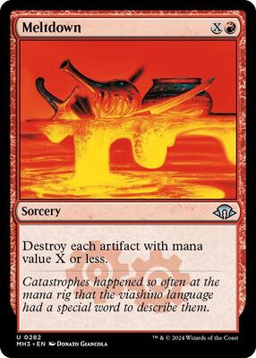 Meltdown card from Modern Horizons 3