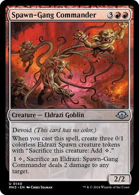 Spawn-Gang Commander card from Modern Horizons 3
