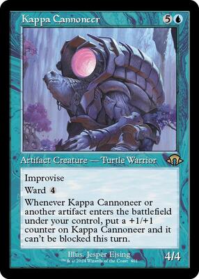 Kappa Cannoneer (Retro Frame) card from Modern Horizons 3