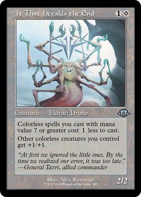 It That Heralds the End (Retro Frame) card from Modern Horizons 3