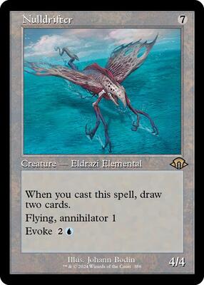 Nulldrifter (Retro Frame) card from Modern Horizons 3