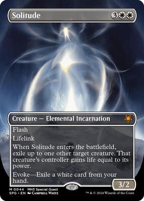 Solitude (Borderless) card from Special Guests