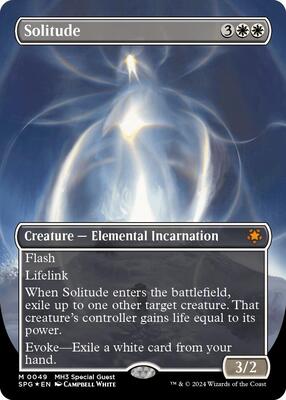 Solitude (Borderless) (Textured Foil) card from Special Guests