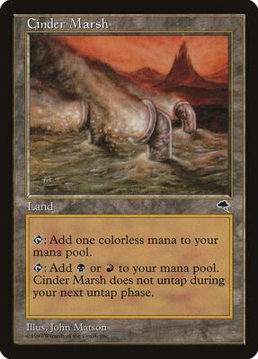 Cinder Marsh card from Tempest