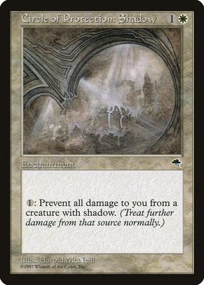 Circle of Protection: Shadow card from Tempest